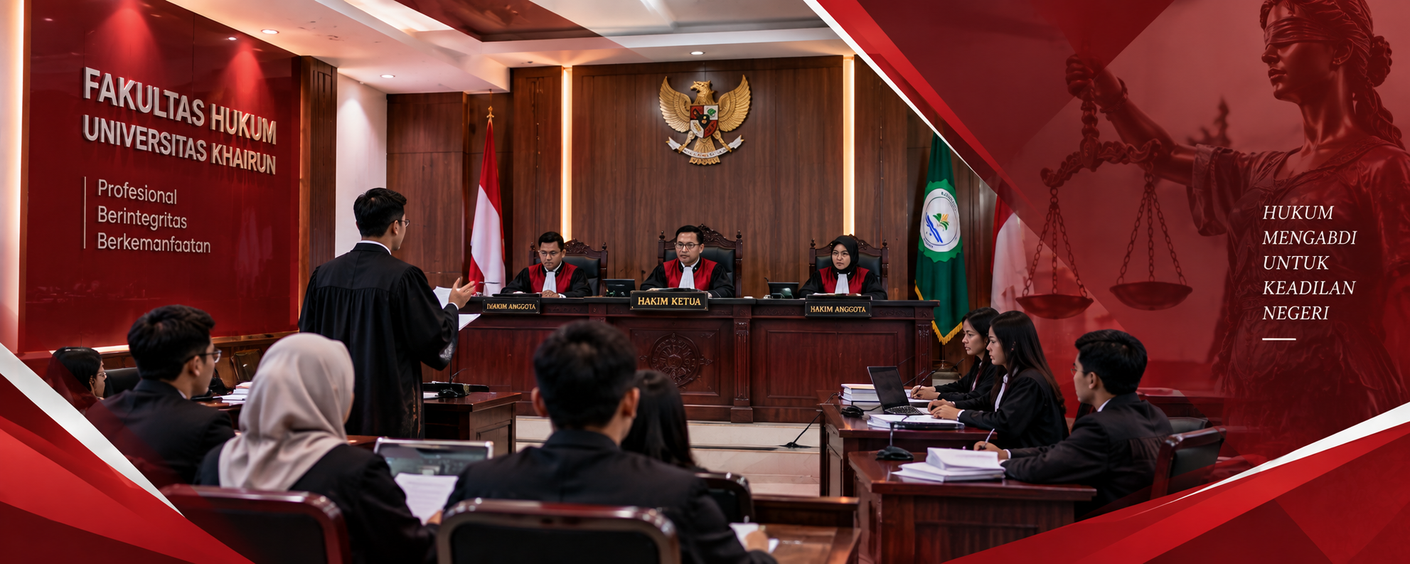 Hukum Mengabdi untuk Keadilan Negeri